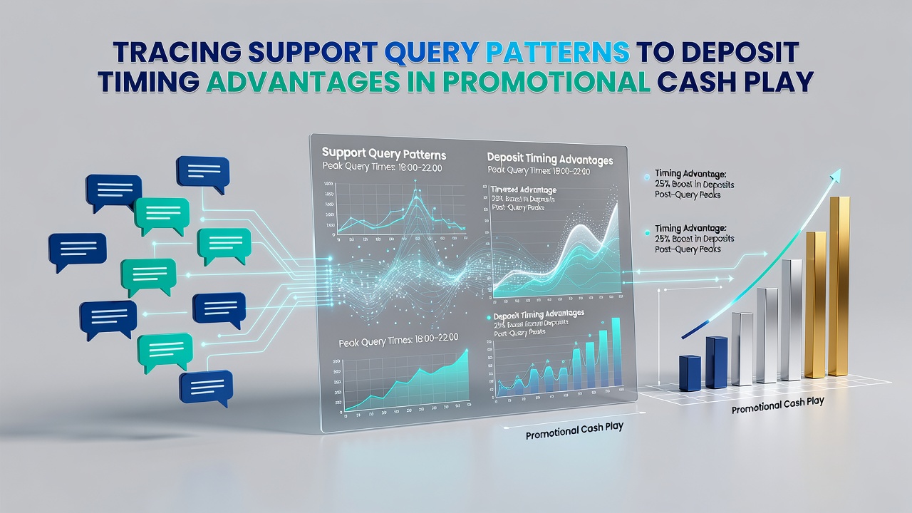 Analysis of support query trends linked to deposit timing in online poker promotions